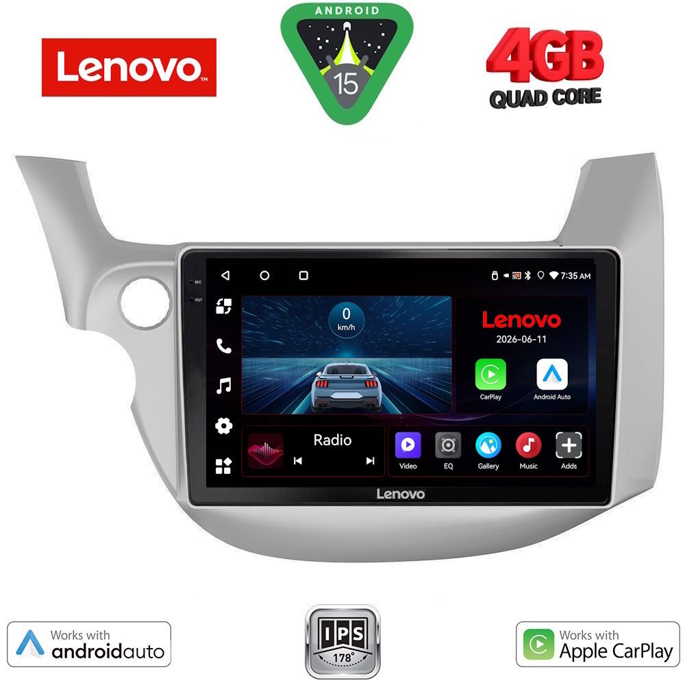Βλησαρούλης Car Center - LENOVO LVE 8211_CPAA (10inc) MULTIMEDIA TABLET for HONDA JAZZ mod. 2008-2012