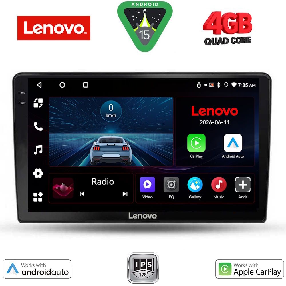 Βλησαρούλης Car Center - LENOVO LVE 8301_CPAA (9inc) MULTIMEDIA TABLET for KIA CEED  mod. 2009-2012