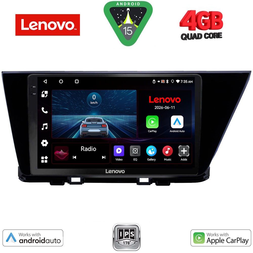 Βλησαρούλης Car Center - LENOVO LVE 8305_CPAA (9inc) MULTIMEDIA TABLET for KIA NIRO mod. 2017-2021