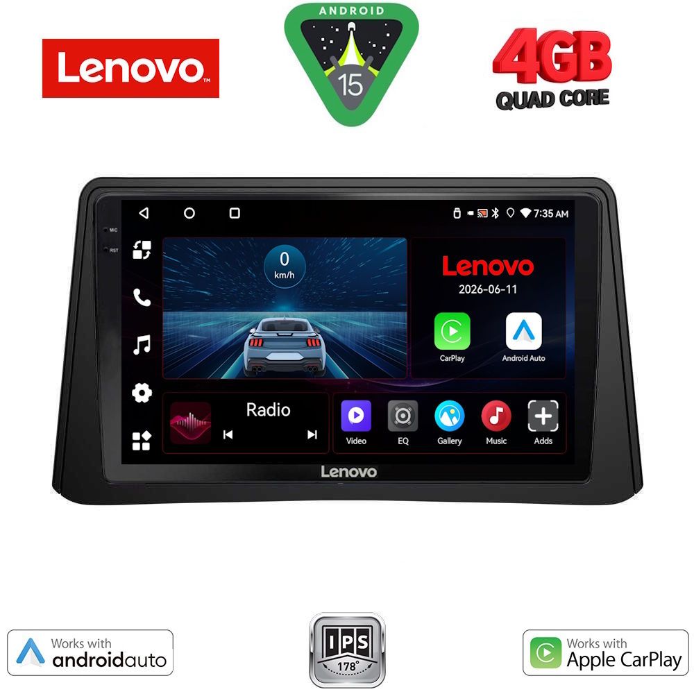 Βλησαρούλης Car Center - LENOVO LVE 8496_CPAA (9inc) MULTIMEDIA TABLET for OPEL MOKKA mod. 2012-2015