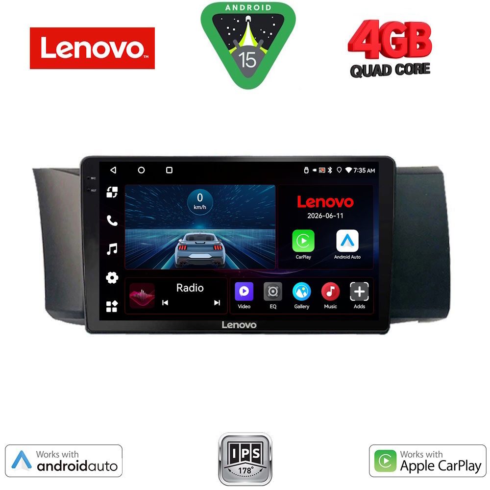 Βλησαρούλης Car Center - LENOVO LVE 8669_CPAA (9inc) MULTIMEDIA TABLET for TOYOTA GT86 - SUBARU BRZ mod. 2012-2024