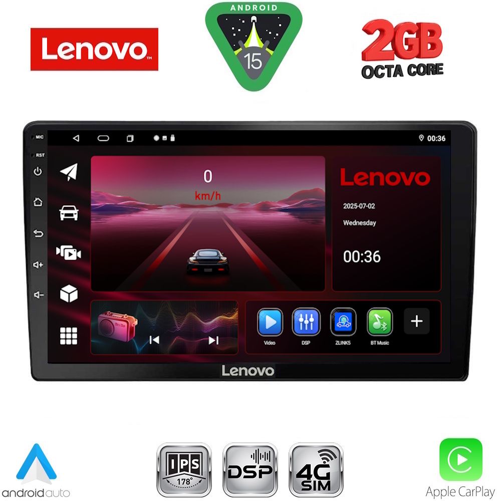 Βλησαρούλης Car Center - LENOVO LVF 5909_CPA (9" SLIM) 4G SIM MULTIMEDIA TABLET