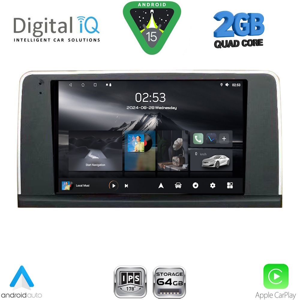 Βλησαρούλης Car Center - DIGITAL IQ RSD 1050_CPA (9inc) (NBT) MULTIMEDIA TABLET for BMW S.3-4 (F30-32) mod. 2012-2018
