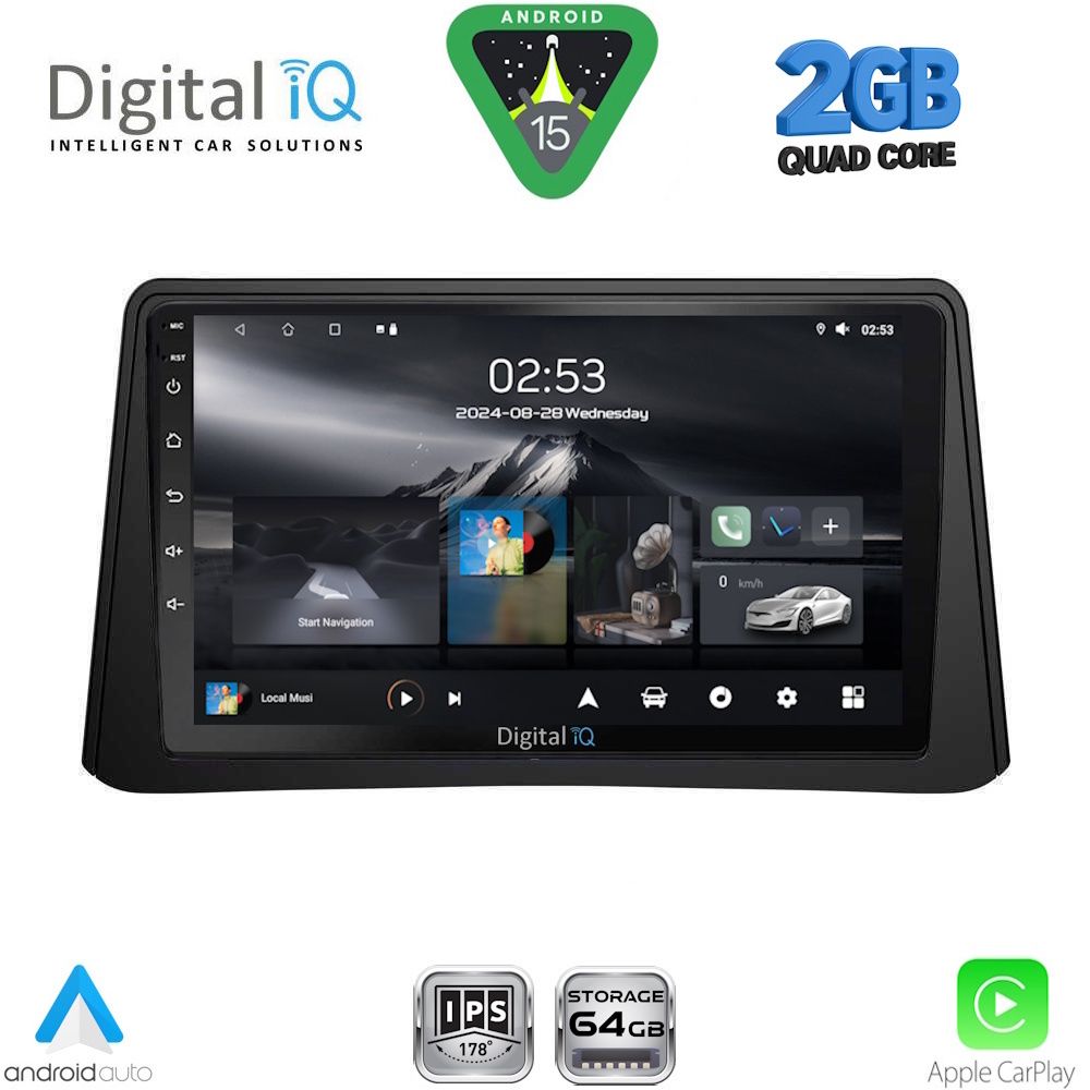 Βλησαρούλης Car Center - DIGITAL IQ RSD 1496_CPA (9inc) MULTIMEDIA TABLET for OPEL MOKKA mod. 2012-2015