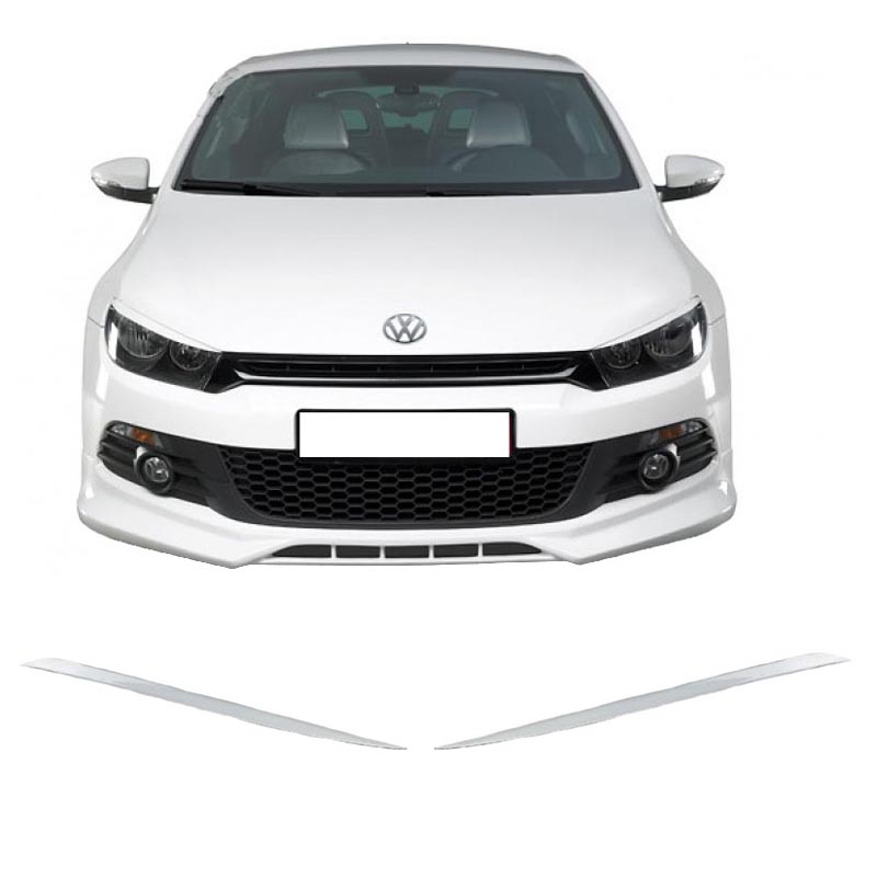 Βλησαρούλης Car Center - Φρυδάκια Μπροστινών Φαναριών Για VW Scirocco 3 08-14 2 Τεμάχια