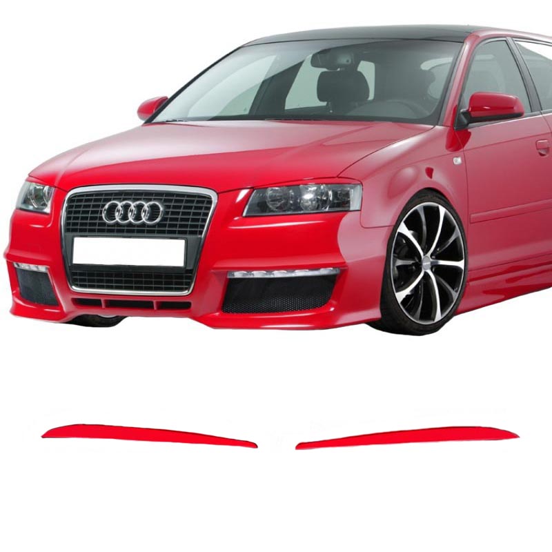 Βλησαρούλης Car Center - Φρυδάκια Μπροστινών Φαναριών Για Audi A3 8P 03-08 Evil Eye / Bad Look 2 Τεμάχια