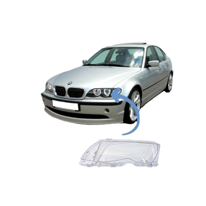 Βλησαρούλης Car Center - Κρύσταλλο Φαναριού Αριστερό Για Bmw 3 E46 Sedan/Touring Facelift 01-05 Xenon & Halogen 1 Τεμάχιο