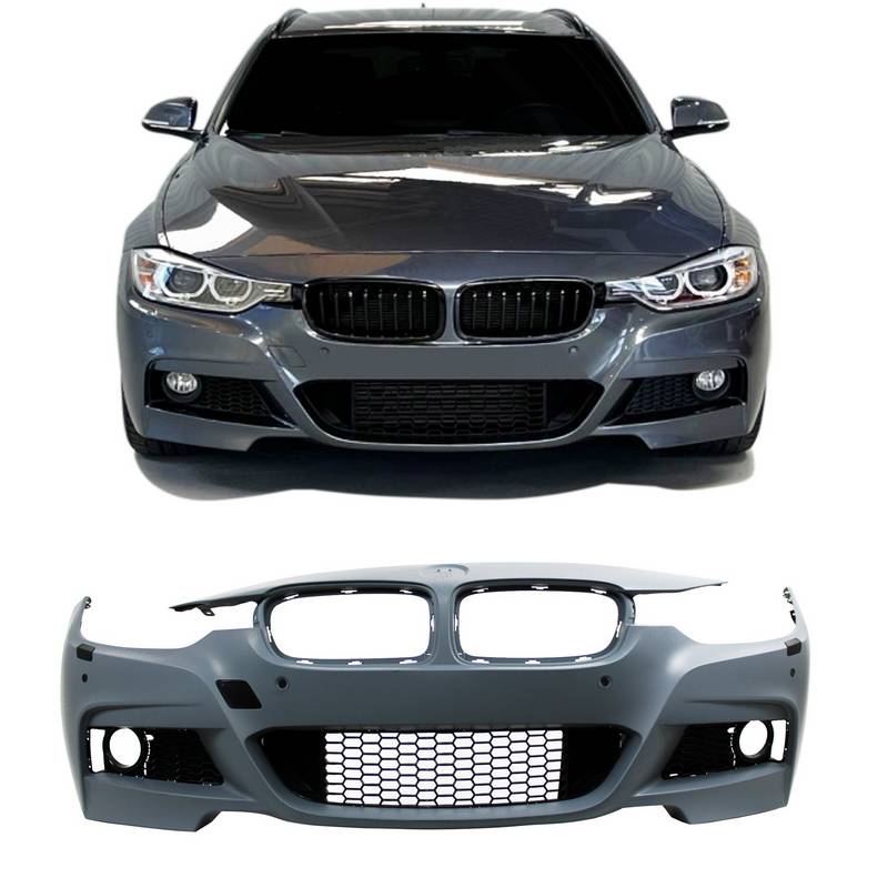 Βλησαρούλης Car Center - Μπροστινός Προφυλακτήρας Για Bmw 3 F30 11-19 M-Tech Look PDC