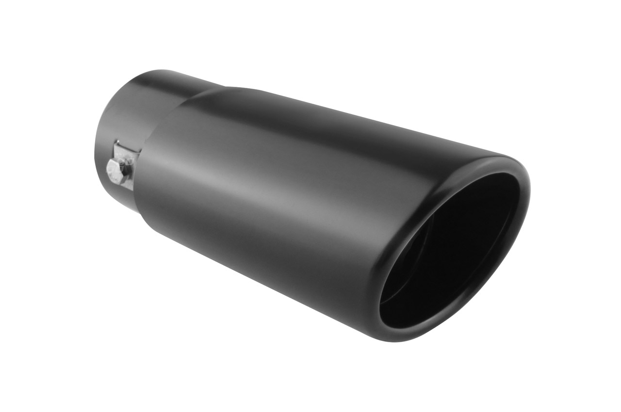Βλησαρούλης Car Center - Amio - ΑΚΡΟ ΕΞΑΤΜΙΣΗΣ ΜΑΥΡΟ 165x86mm Φ37>54mm - 1 τεμ. (02351/AM)