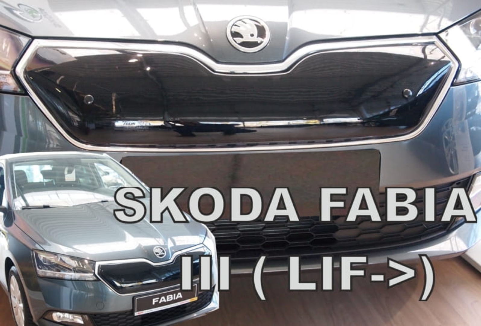 Βλησαρούλης Car Center - ΚΑΛΥΜΜΑ ΨΥΓΕΙΟΥ ΧΕΙΜΩΝΑ ΓΙΑ SKODA FABIA 2018+  ΑΠΟ ΕΥΚΑΜΠΤΟ ΦΙΜΕ ΠΛΑΣΤΙΚΟ HEKO - 1 ΤΕΜ.