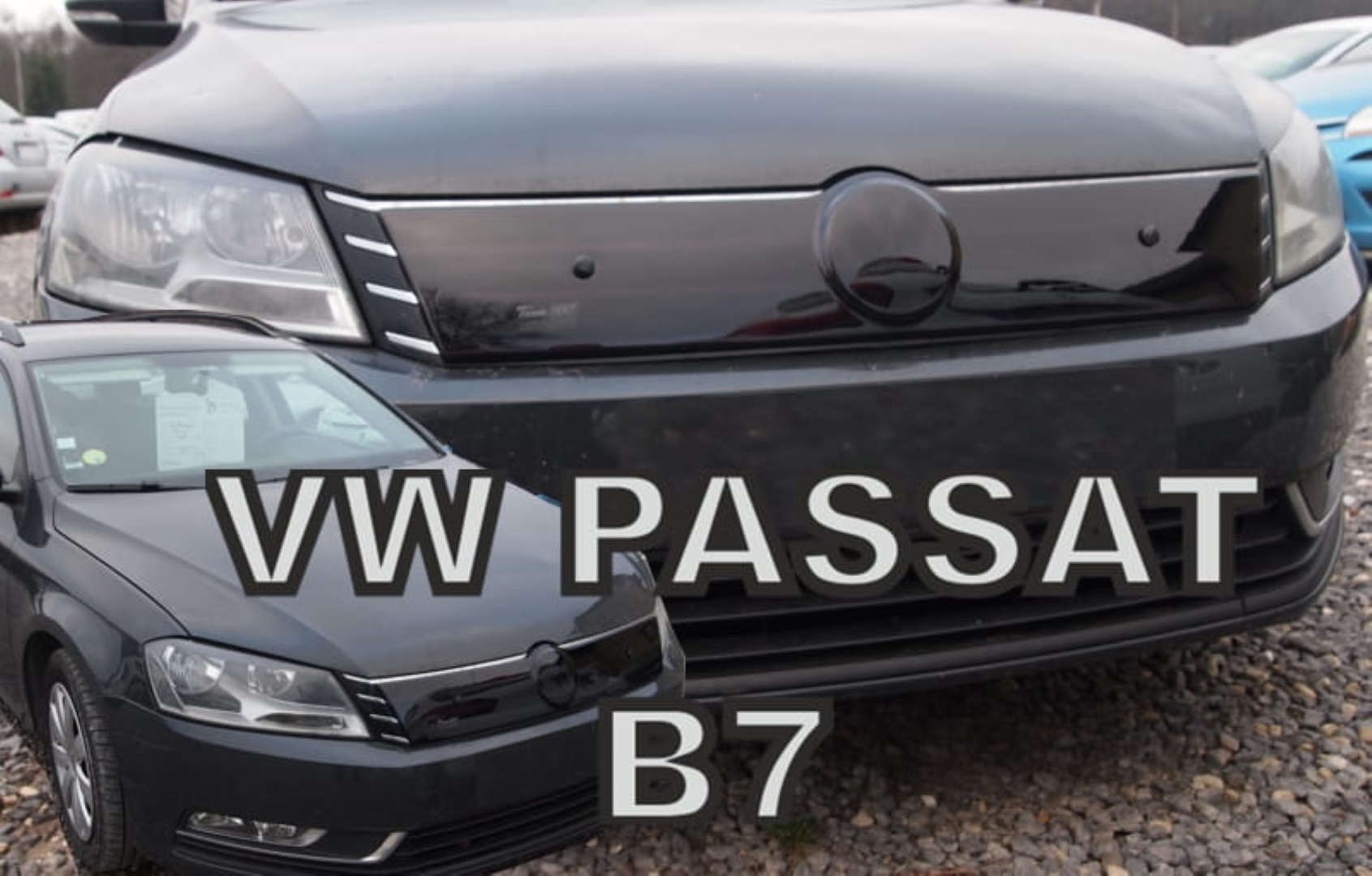 Βλησαρούλης Car Center - ΚΑΛΥΜΜΑ ΨΥΓΕΙΟΥ ΧΕΙΜΩΝΑ ΓΙΑ VW PASSAT B7 2010-2014  ΑΠΟ ΕΥΚΑΜΠΤΟ ΦΙΜΕ ΠΛΑΣΤΙΚΟ HEKO - 1 ΤΕΜ.