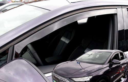Βλησαρούλης Car Center - ΑΝΕΜΟΘΡΑΥΣΤΕΣ ΓΙΑ AUDI Q4 E-TRON 5D 2021+  ΑΥΤΟΚΙΝΗΤΟΥ ΑΠΟ ΕΥΚΑΜΠΤΟ ΦΙΜΕ ΠΛΑΣΤΙΚΟ HEKO - 2 ΤΕΜ.
