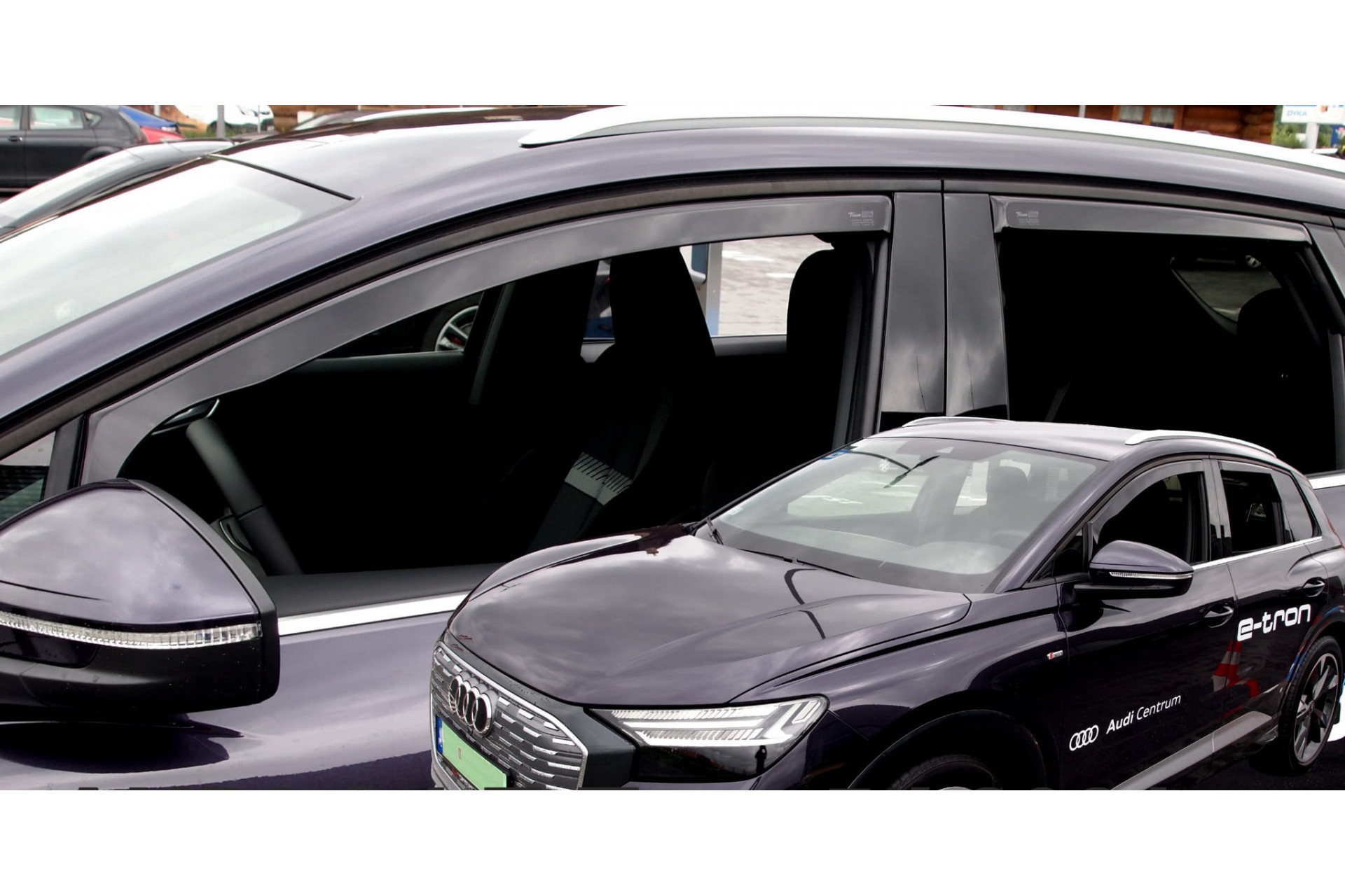 Βλησαρούλης Car Center - ΑΝΕΜΟΘΡΑΥΣΤΕΣ ΓΙΑ AUDI Q4 E-TRON 5D 2021+ -  ΣΕΤ ΑΥΤΟΚΙΝΗΤΟΥ ΑΠΟ ΕΥΚΑΜΠΤΟ ΦΙΜΕ ΠΛΑΣΤΙΚΟ HEKO - 4 ΤΕΜ.