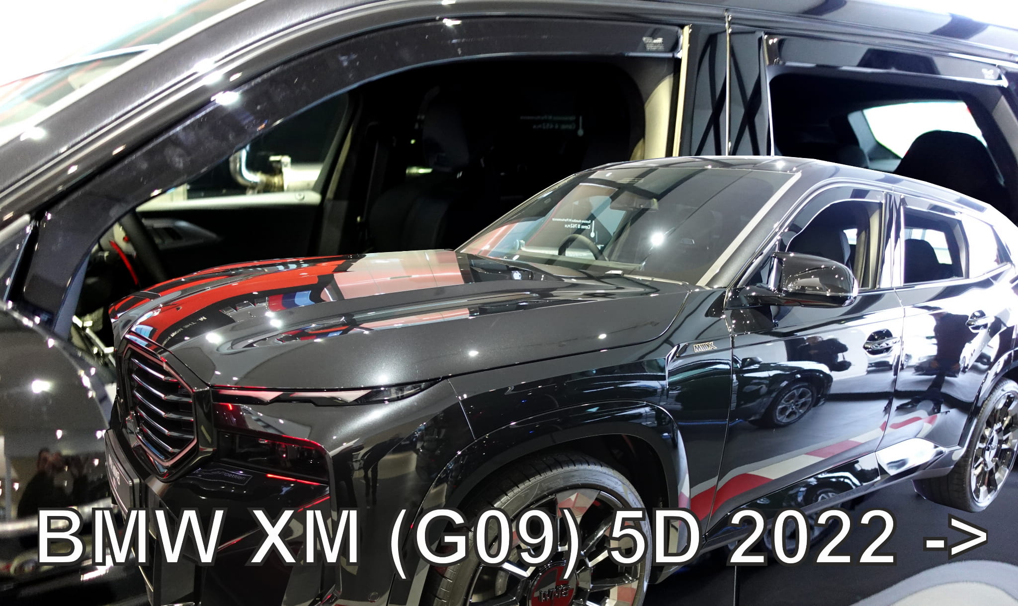 Βλησαρούλης Car Center - Heko - Ανεμοθραύστες Παραθύρων Για BMW XM (G09) 2022 > 5πορτο υλικό Acrylic Χρώμα Φιμέ - 4 τεμ. (ΑΝΕΜ.SET11004)