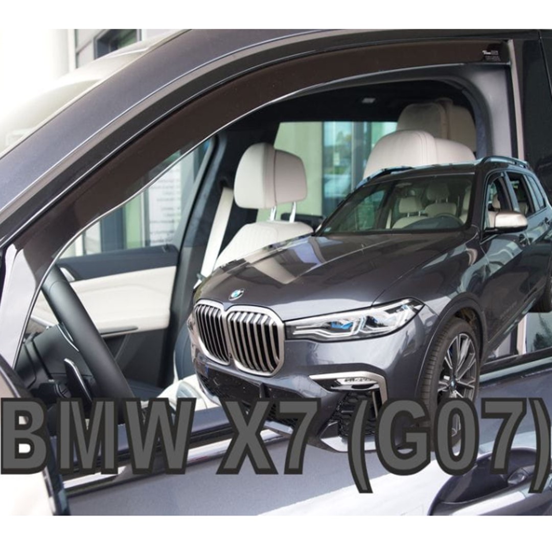 Βλησαρούλης Car Center - ΑΝΕΜΟΘΡΑΥΣΤΕΣ ΓΙΑ BMW X7 G07 5D 2018-2021 ΖΕΥΓΑΡΙ ΑΠΟ ΕΥΚΑΜΠΤΟ ΦΙΜΕ ΠΛΑΣΤΙΚΟ HEKO - 2 ΤΕΜ.