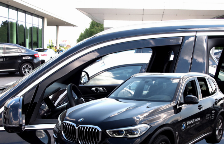 Βλησαρούλης Car Center - ΑΝΕΜΟΘΡΑΥΣΤΕΣ ΓΙΑ BMW X5 G05 5D 2018-2021 ΖΕΥΓΑΡΙ ΑΥΤΟΚΙΝΗΤΟΥ ΑΠΟ ΕΥΚΑΜΠΤΟ ΦΙΜΕ ΠΛΑΣΤΙΚΟ HEKO - 2 ΤΕΜ.