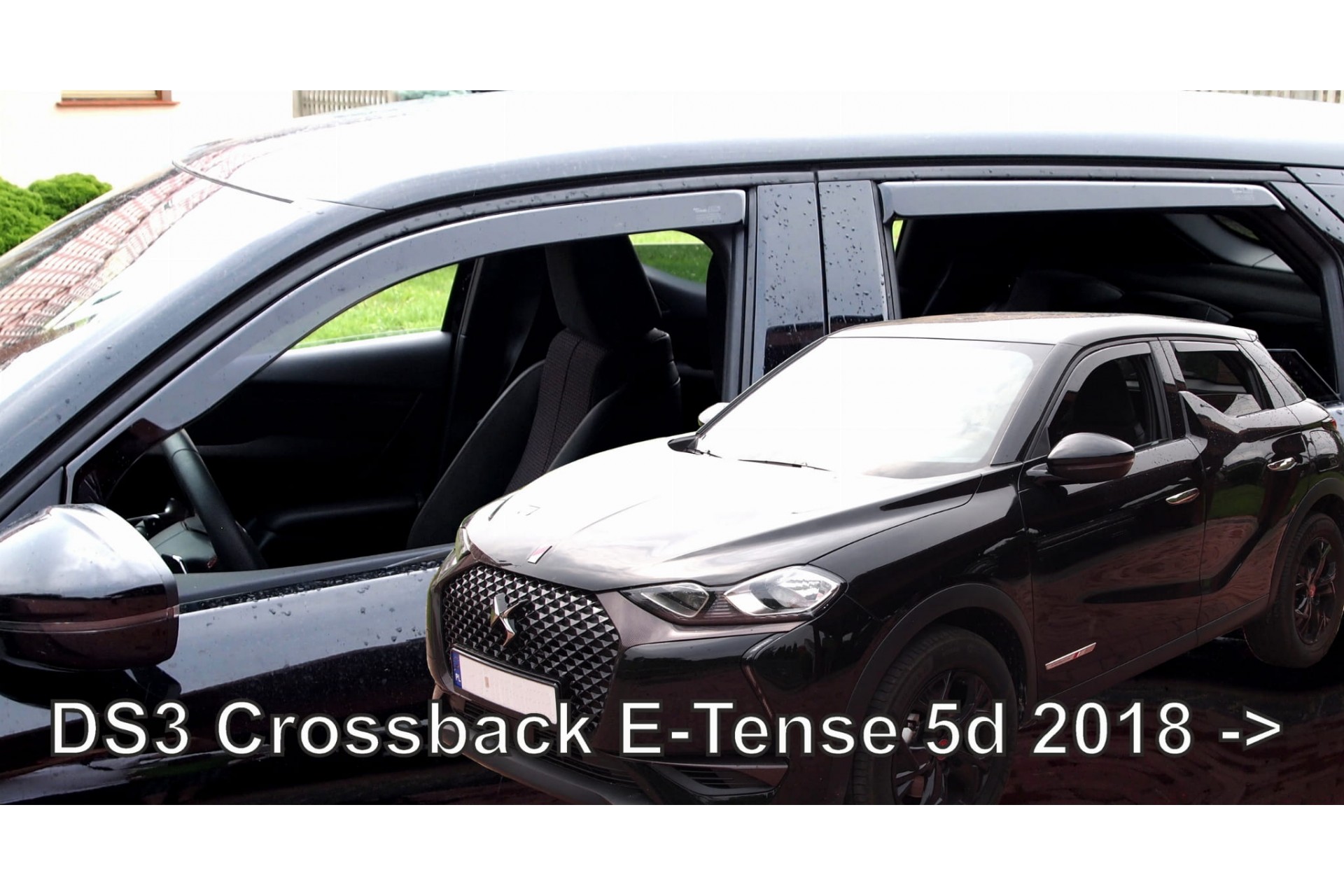 Βλησαρούλης Car Center - ΑΝΕΜΟΘΡΑΥΣΤΕΣ ΓΙΑ DS3 CROSSBACK E-TENSE 5D 2018+  ΣΕΤ ΑΥΤΟΚΙΝΗΤΟΥ ΑΠΟ ΕΥΚΑΜΠΤΟ ΦΙΜΕ ΠΛΑΣΤΙΚΟ HEKO - 4 ΤΕΜ.