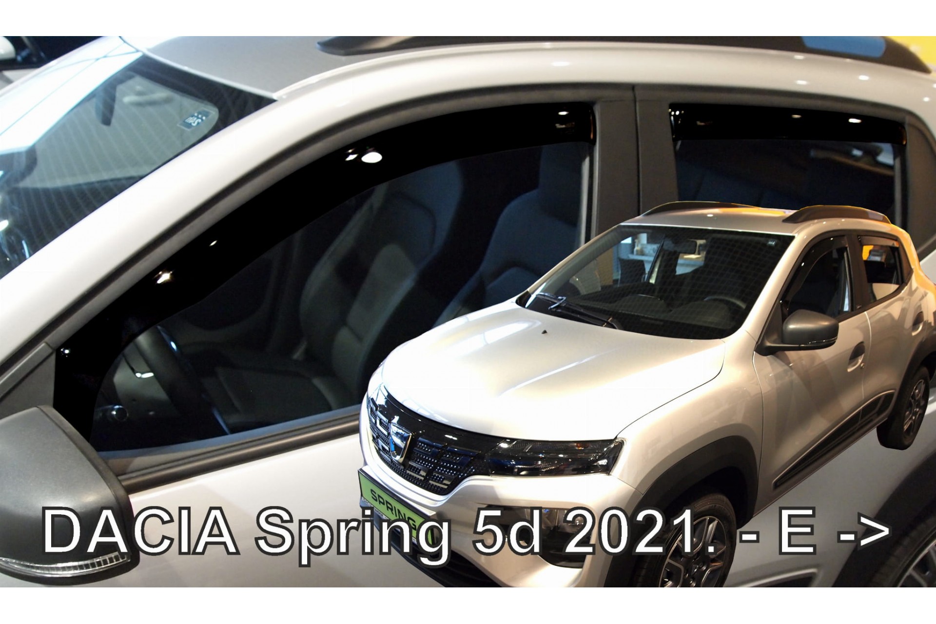 Βλησαρούλης Car Center - ΑΝΕΜΟΘΡΑΥΣΤΕΣ ΓΙΑ DACIA SPRING ELECTRIC 5D 2021+  ΣΕΤ ΑΥΤΟΚΙΝΗΤΟΥ ΑΠΟ ΕΥΚΑΜΠΤΟ ΦΙΜΕ ΠΛΑΣΤΙΚΟ HEKO - 4 ΤΕΜ.