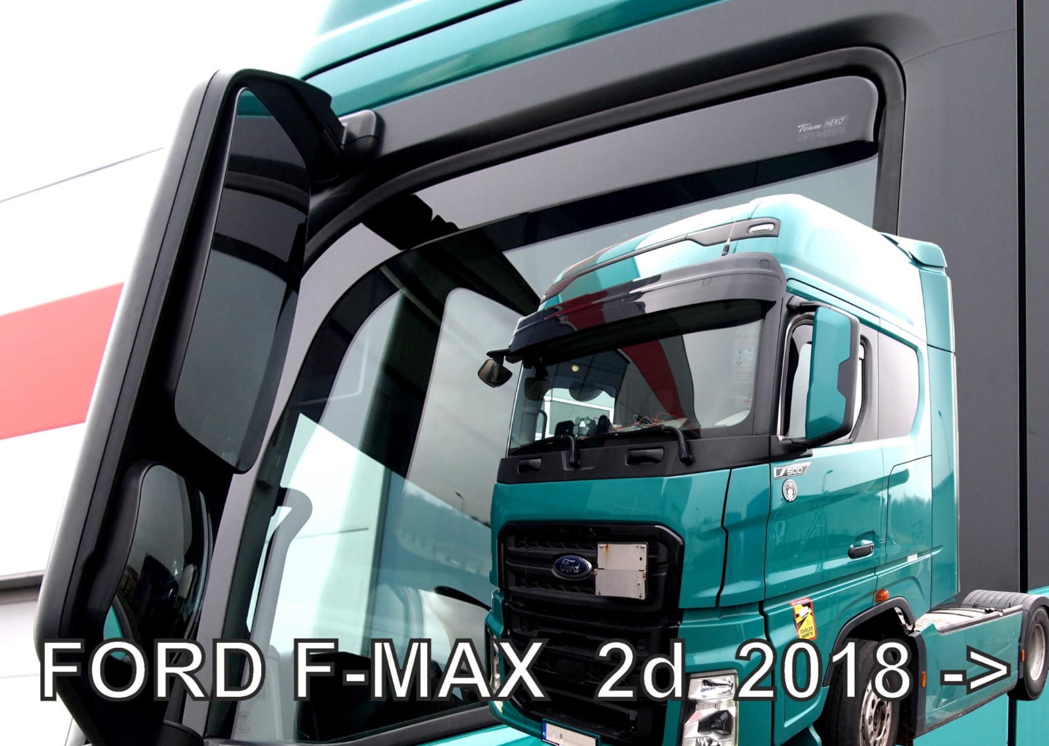 Βλησαρούλης Car Center - ΑΝΕΜΟΘΡΑΥΣΤΕΣ ΓΙΑ FORD F-MAX 2D 2018+? ΖΕΥΓΑΡΙ ΑΠΟ ΕΥΚΑΜΠΤΟ ΦΙΜΕ ΠΛΑΣΤΙΚΟ HEKO - 2 ΤΕΜ.