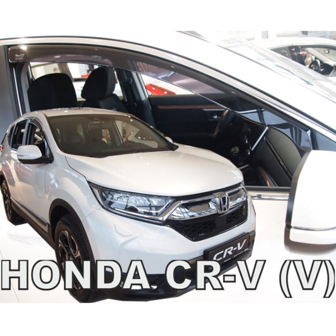 Βλησαρούλης Car Center - ΑΝΕΜΟΘΡΑΥΣΤΕΣ ΓΙΑ HONDA CR-V 5D 2018+ ΖΕΥΓΑΡΙ ΑΠΟ ΕΥΚΑΜΠΤΟ ΦΙΜΕ ΠΛΑΣΤΙΚΟ HEKO - 2 ΤΕΜ.