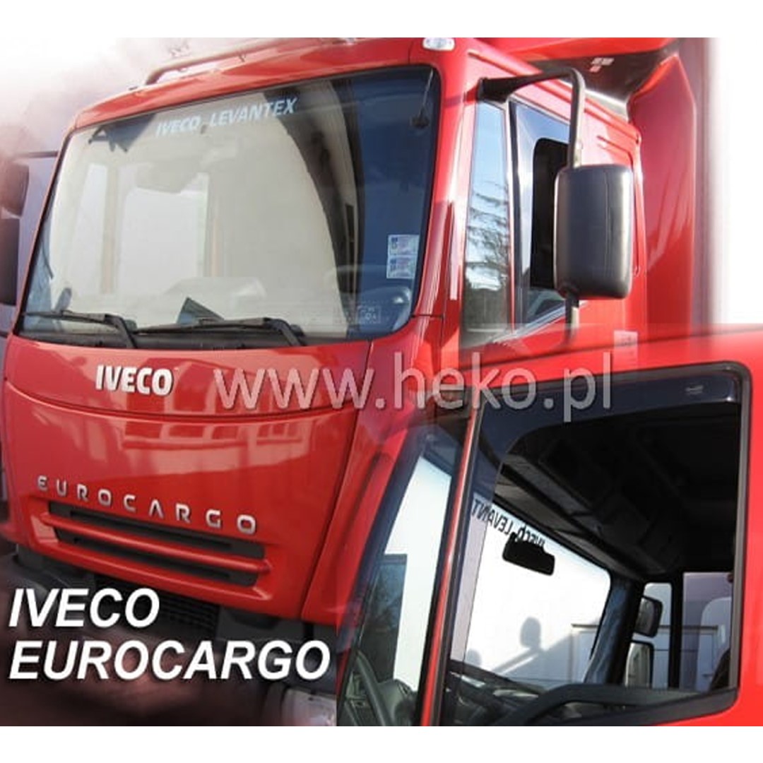 Βλησαρούλης Car Center - ΑΝΕΜΟΘΡΑΥΣΤΕΣ ΓΙΑ IVECO EURO CARGO / STRALIS / EURO TECH EU/UK ΖΕΥΓΑΡΙ ΑΠΟ ΕΥΚΑΜΠΤΟ ΦΙΜΕ ΠΛΑΣΤΙΚΟ HEKO - 2 ΤΕΜ.