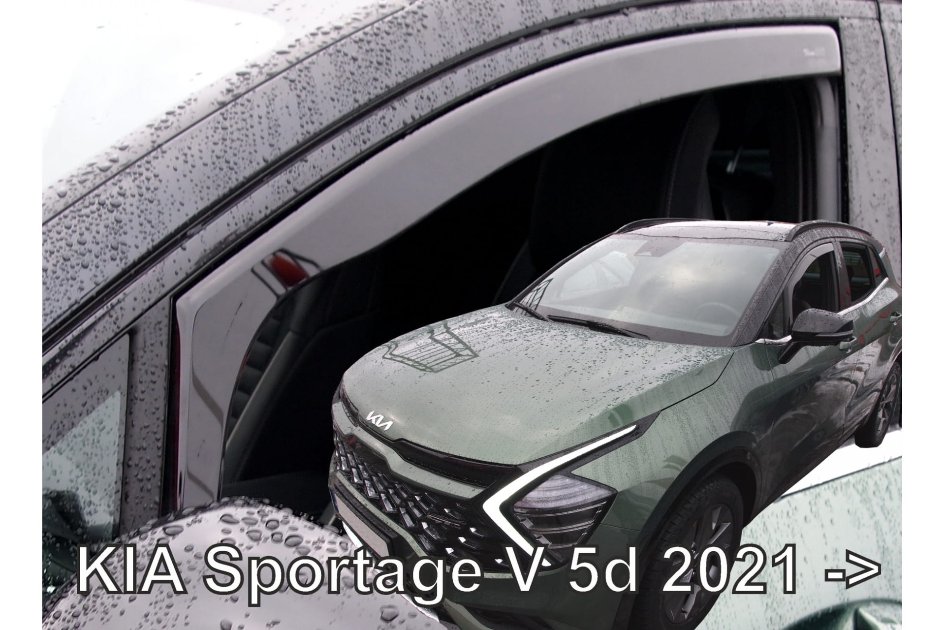 Βλησαρούλης Car Center - ΑΝΕΜΟΘΡΑΥΣΤΕΣ ΓΙΑ KIA SPORTAGE 5D 2021+  ΖΕΥΓΑΡΙ ΑΠΟ ΕΥΚΑΜΠΤΟ ΦΙΜΕ ΠΛΑΣΤΙΚΟ HEKO - 2 ΤΕΜ.
