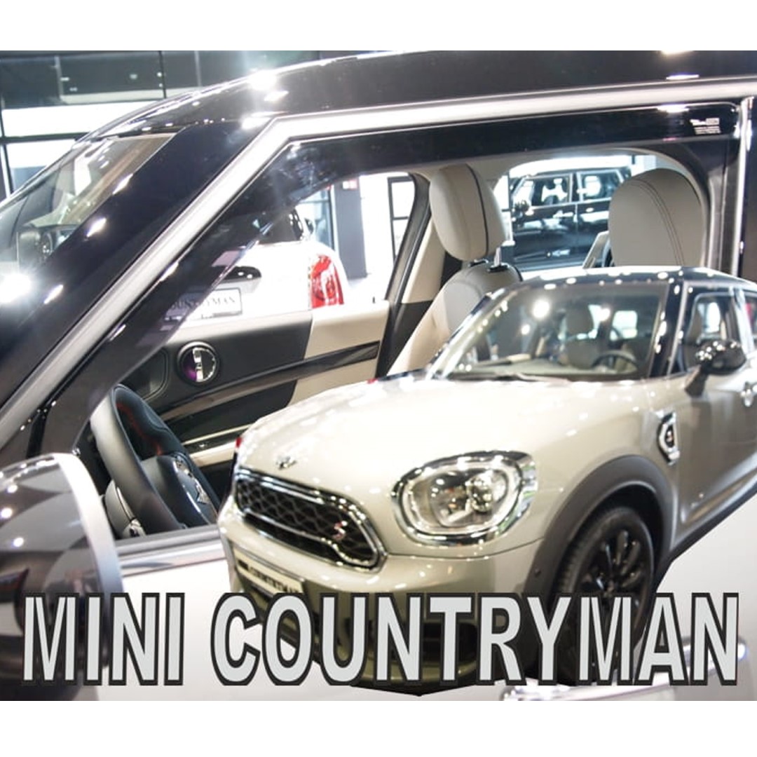 Βλησαρούλης Car Center - ΑΝΕΜΟΘΡΑΥΣΤΕΣ ΓΙΑ MINI COUNTRYMAN F60 II 5D 2017+ ΖΕΥΓΑΡΙ ΑΠΟ ΕΥΚΑΜΠΤΟ ΦΙΜΕ ΠΛΑΣΤΙΚΟ HEKO - 2 ΤΕΜ.