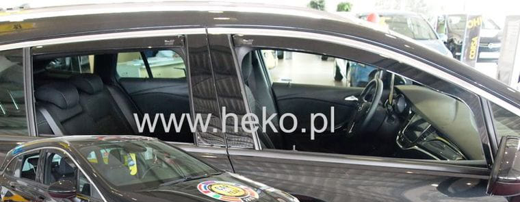 Βλησαρούλης Car Center - ΑΝΕΜΟΘΡΑΥΣΤΕΣ ΓΙΑ OPEL ASTRA K 5D 2015+ SPORT TOURER WAGON  ΣΕΤ ΑΠΟ ΕΥΚΑΜΠΤΟ ΦΙΜΕ ΠΛΑΣΤΙΚΟ HEKO - 4 ΤΕΜ.