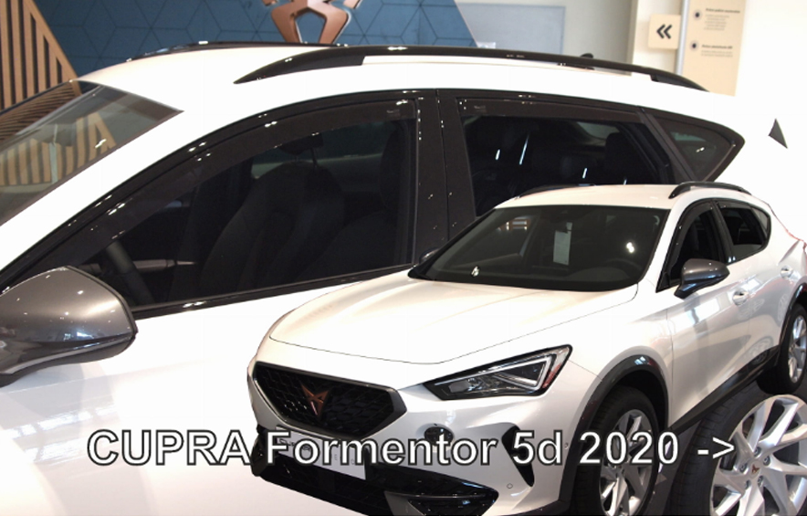 Βλησαρούλης Car Center - ΑΝΕΜΟΘΡΑΥΣΤΕΣ ΓΙΑ CUPRA FORMENTOR 5D 2020+  ΣΕΤ ΑΥΤΟΚΙΝΗΤΟΥ ΑΠΟ ΕΥΚΑΜΠΤΟ ΦΙΜΕ ΠΛΑΣΤΙΚΟ HEKO - 4 ΤΕΜ.
