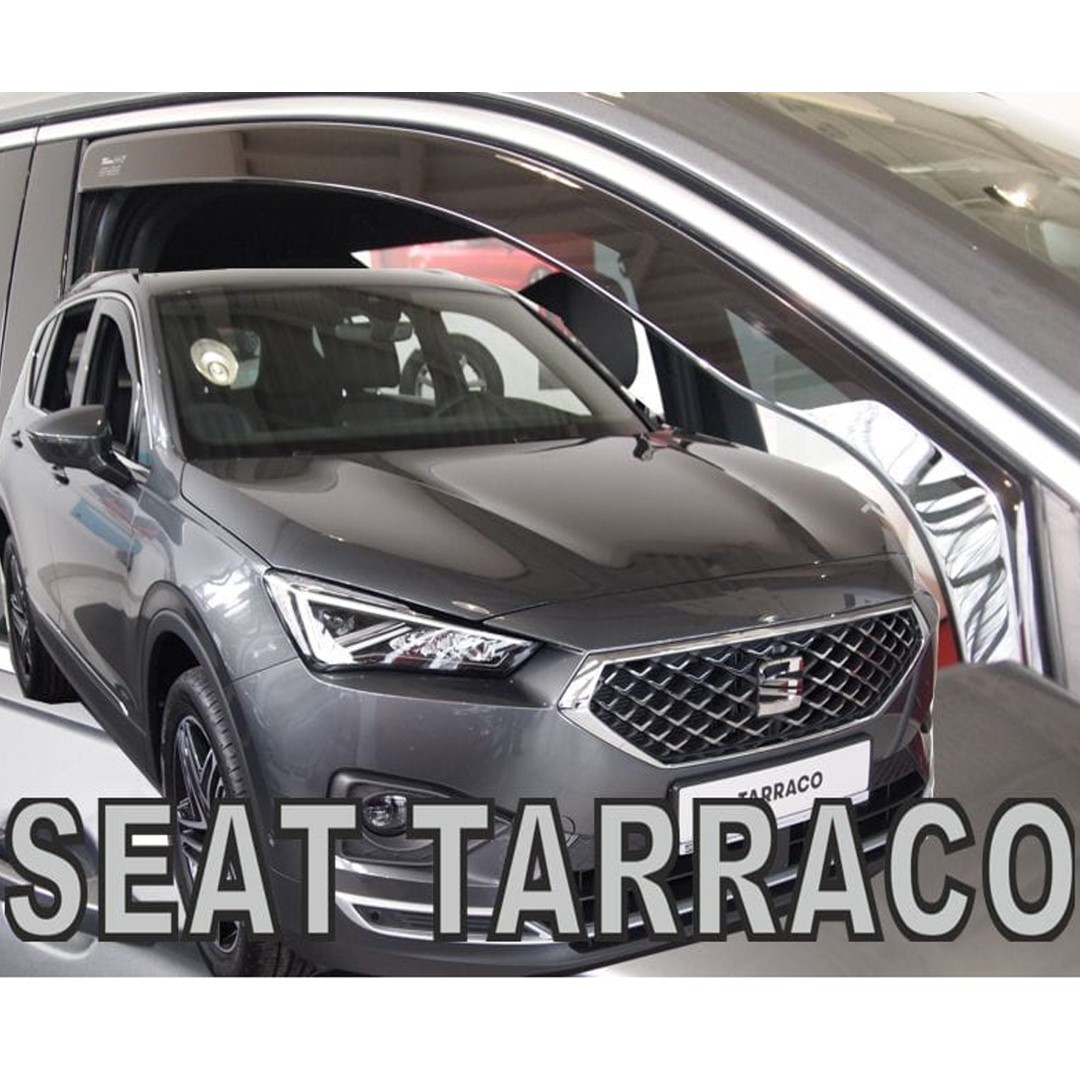 Βλησαρούλης Car Center - ΑΝΕΜΟΘΡΑΥΣΤΕΣ ΓΙΑ SEAT TARRACO 5D 2019+ ΖΕΥΓΑΡΙ ΑΠΟ ΕΥΚΑΜΠΤΟ ΦΙΜΕ ΠΛΑΣΤΙΚΟ HEKO - 2 ΤΕΜ.