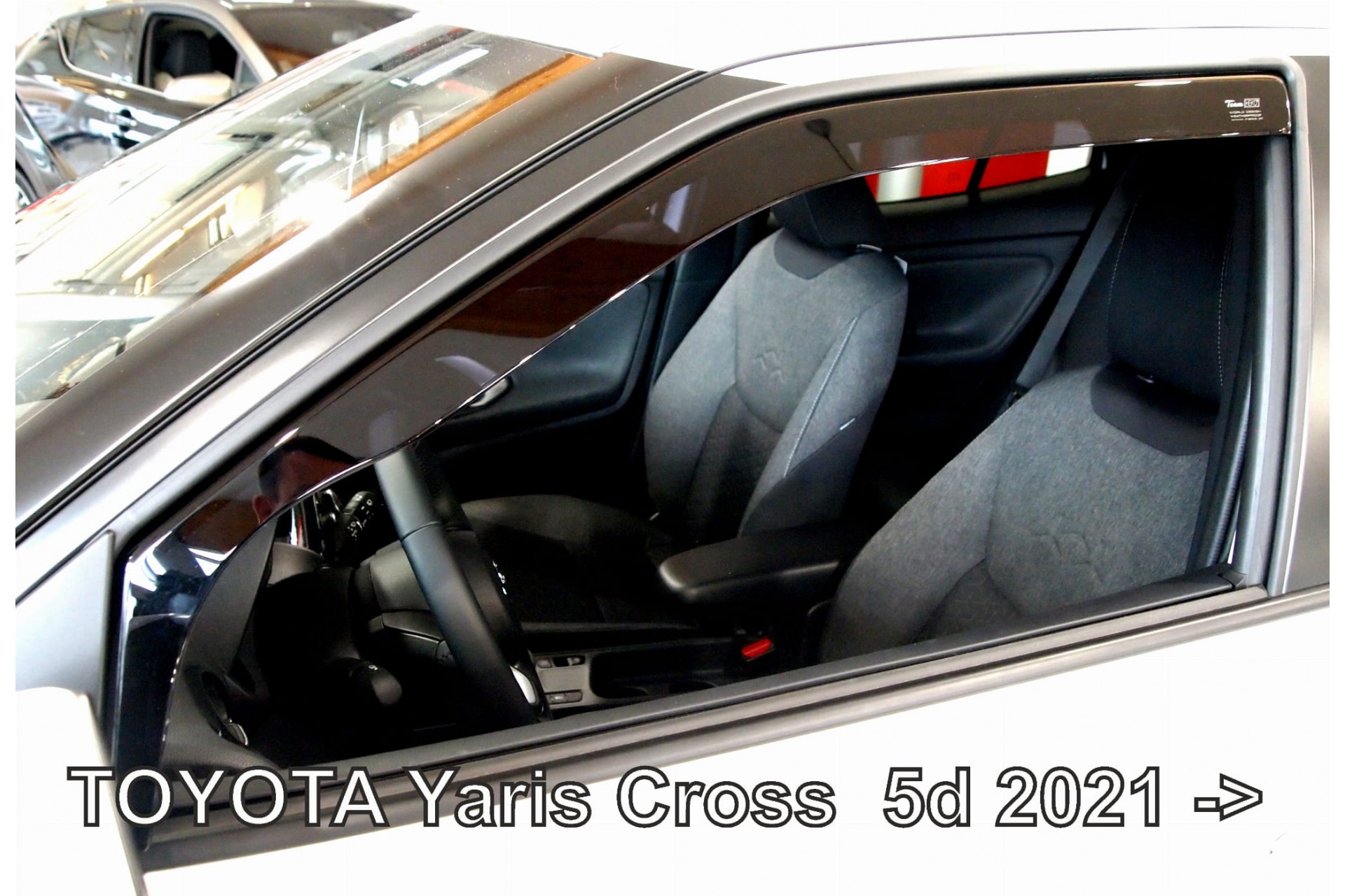 Βλησαρούλης Car Center - ΑΝΕΜΟΘΡΑΥΣΤΕΣ ΓΙΑ TOYOTA YARIS CROSS 5D 2021+ ΖΕΥΓΑΡΙ ΑΠΟ ΕΥΚΑΜΠΤΟ ΦΙΜΕ ΠΛΑΣΤΙΚΟ HEKO - 2 ΤΕΜ.