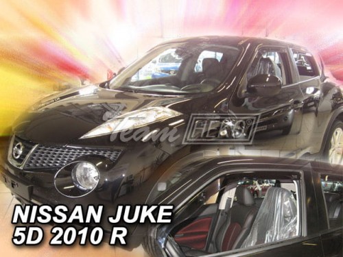 Βλησαρούλης Car Center - ΑΝΕΜΟΘΡΑΥΣΤΕΣ ΓΙΑ NISSAN JUKE 5D 2010-2020 ΖΕΥΓΑΡΙ ΑΠΟ ΕΥΚΑΜΠΤΟ ΦΙΜΕ ΠΛΑΣΤΙΚΟ HEKO - 2 ΤΕΜ.