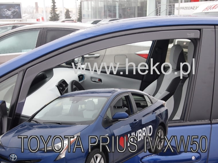 Βλησαρούλης Car Center - Heko - Ανεμοθραύστες Παραθύρων Για Toyota Prius (XW50) 2016 > 2022 5πορτο υλικό Acrylic Χρώμα Φιμέ - 2 τεμ. (ΑΝΕΜ.29646)