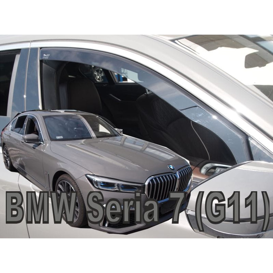 Βλησαρούλης Car Center - ΑΝΕΜΟΘΡΑΥΣΤΕΣ ΓΙΑ BMW 7 G11 4D 2015-2021 ΖΕΥΓΑΡΙ ΑΠΟ ΕΥΚΑΜΠΤΟ ΦΙΜΕ ΠΛΑΣΤΙΚΟ HEKO - 2 ΤΕΜ.