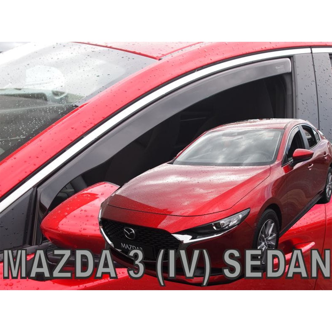 Βλησαρούλης Car Center - ΑΝΕΜΟΘΡΑΥΣΤΕΣ ΓΙΑ MAZDA 3 4D 2019+  ΖΕΥΓΑΡΙ ΑΠΟ ΕΥΚΑΜΠΤΟ ΦΙΜΕ ΠΛΑΣΤΙΚΟ HEKO - 2 ΤΕΜ.