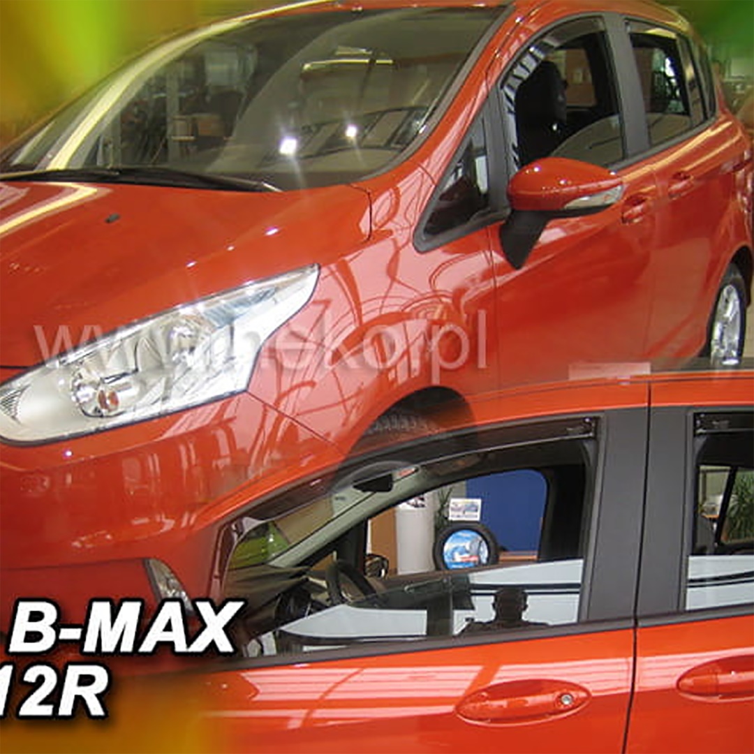 Βλησαρούλης Car Center - ΑΝΕΜΟΘΡΑΥΣΤΕΣ ΓΙΑ FORD B-MAX 5D 2012-2017 ΖΕΥΓΑΡΙ ΑΠΟ ΕΥΚΑΜΠΤΟ ΦΙΜΕ ΠΛΑΣΤΙΚΟ HEKO - 2 ΤΕΜ.