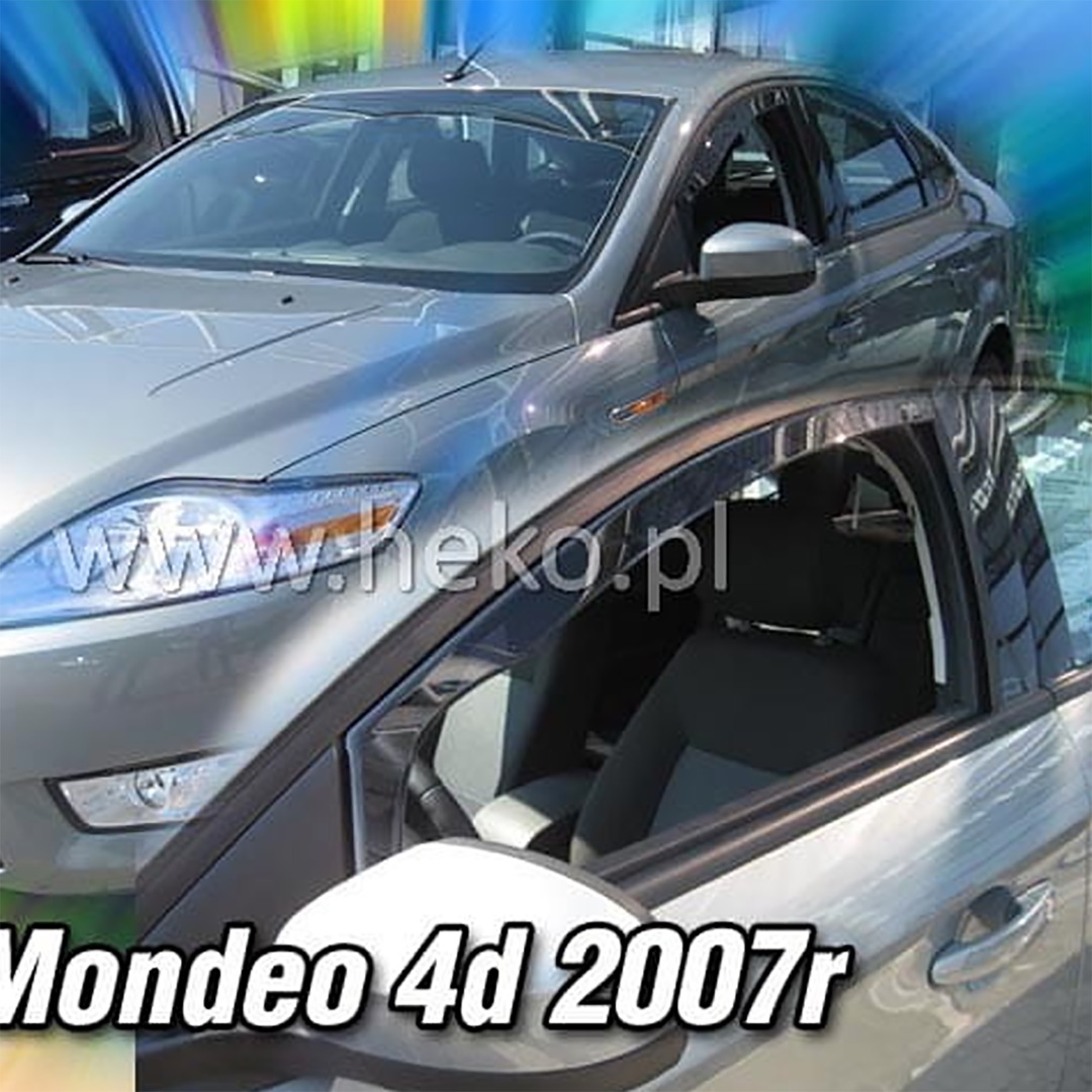 Βλησαρούλης Car Center - ΑΝΕΜΟΘΡΑΥΣΤΕΣ ΓΙΑ FORD MONDEO 4D/5D 2007-2014 ΖΕΥΓΑΡΙ ΑΠΟ ΕΥΚΑΜΠΤΟ ΦΙΜΕ ΠΛΑΣΤΙΚΟ HEKO - 2 ΤΕΜ.