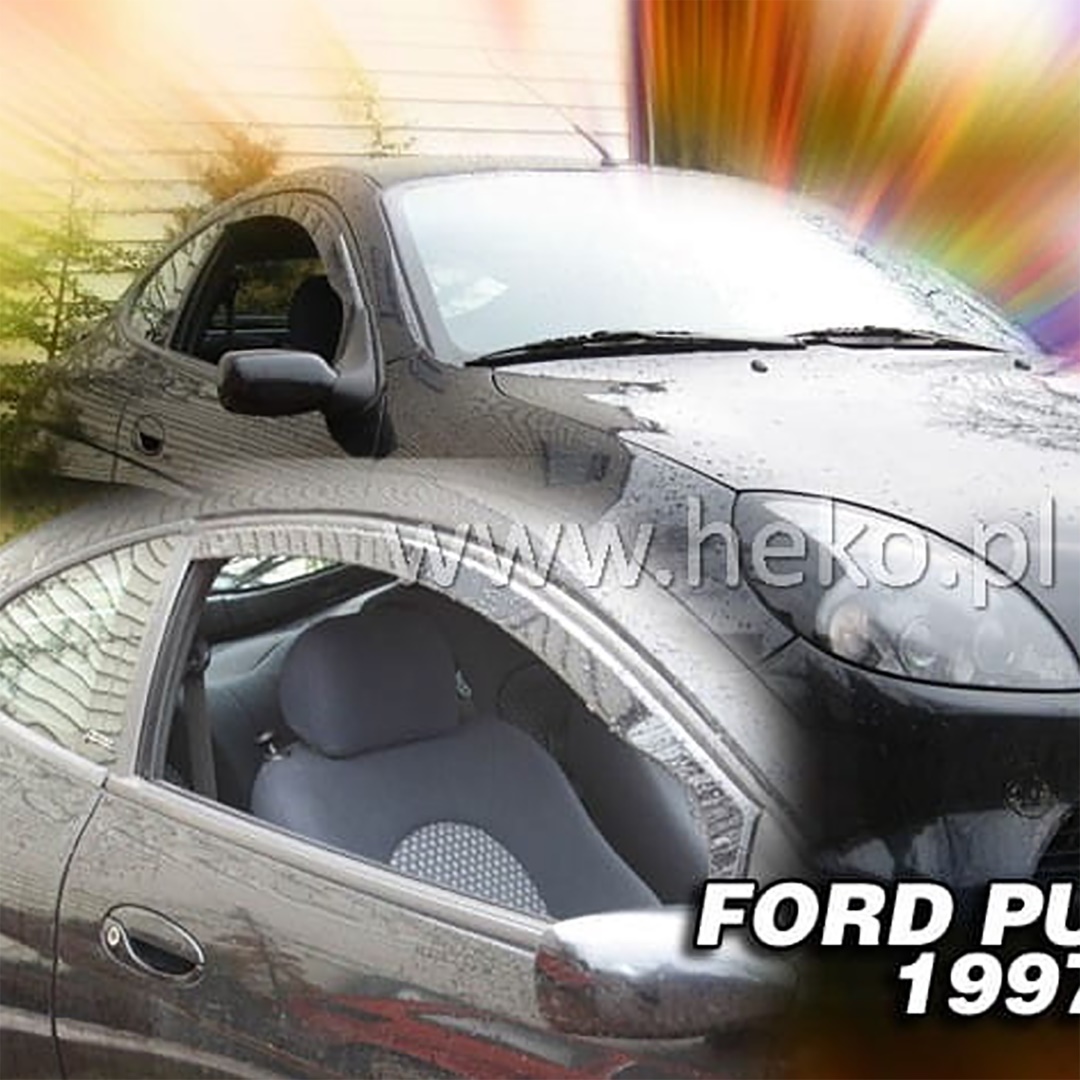 Βλησαρούλης Car Center - ΑΝΕΜΟΘΡΑΥΣΤΕΣ ΓΙΑ FORD PUMA 3D 1997-2002 ΖΕΥΓΑΡΙ ΑΠΟ ΕΥΚΑΜΠΤΟ ΦΙΜΕ ΠΛΑΣΤΙΚΟ HEKO - 2 ΤΕΜ.