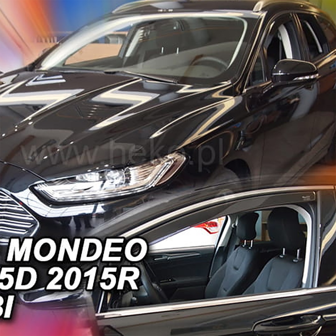 Βλησαρούλης Car Center - ΑΝΕΜΟΘΡΑΥΣΤΕΣ ΓΙΑ FORD MONDEO MK5 5D HTB / WAGON 2015+ ΖΕΥΓΑΡΙ ΑΠΟ ΕΥΚΑΜΠΤΟ ΦΙΜΕ ΠΛΑΣΤΙΚΟ HEKO - 2 ΤΕΜ.