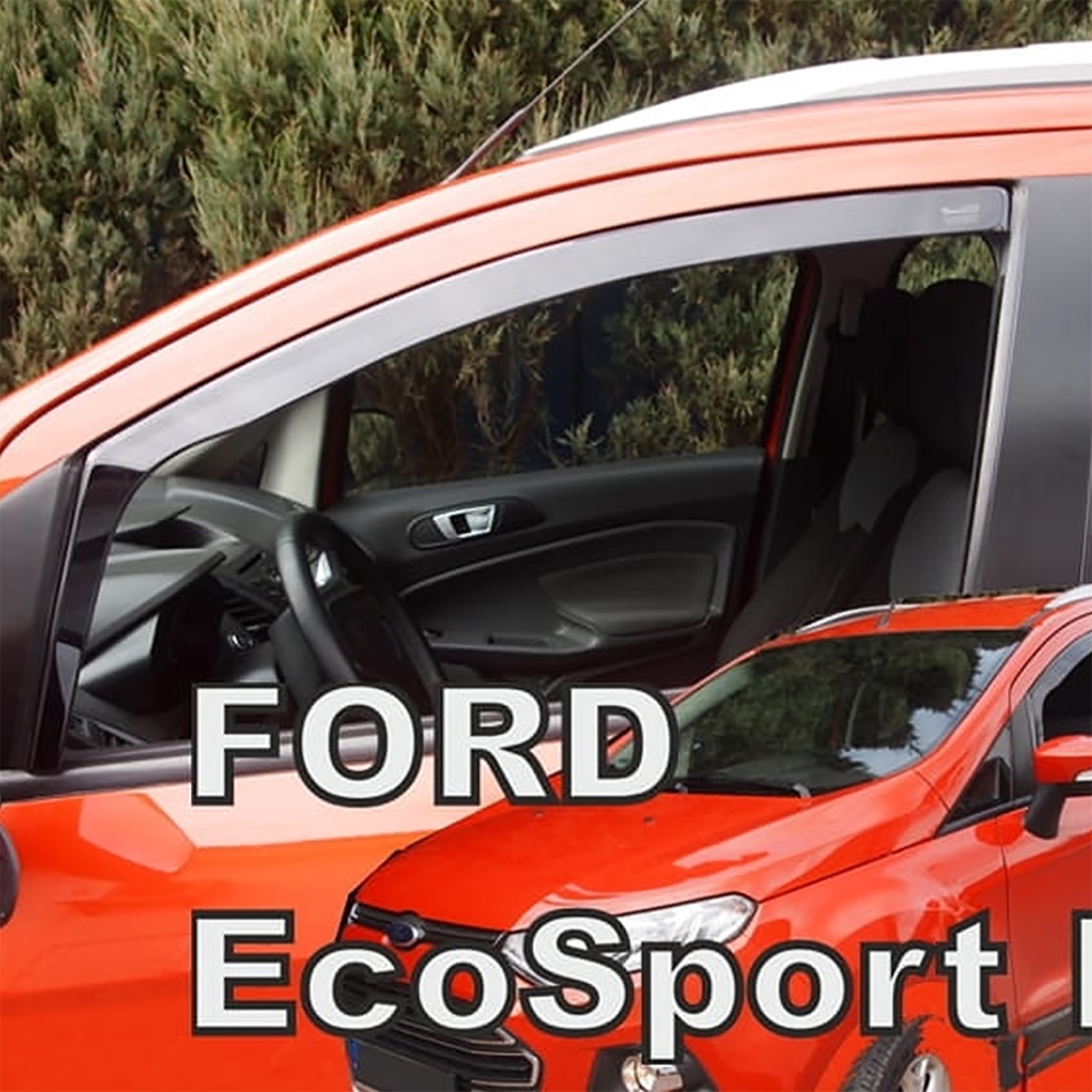 Βλησαρούλης Car Center - ΑΝΕΜΟΘΡΑΥΣΤΕΣ ΓΙΑ FORD ECOSPORT 2 5D 2013+ ΖΕΥΓΑΡΙ ΑΠΟ ΕΥΚΑΜΠΤΟ ΦΙΜΕ ΠΛΑΣΤΙΚΟ HEKO - 2 ΤΕΜ.
