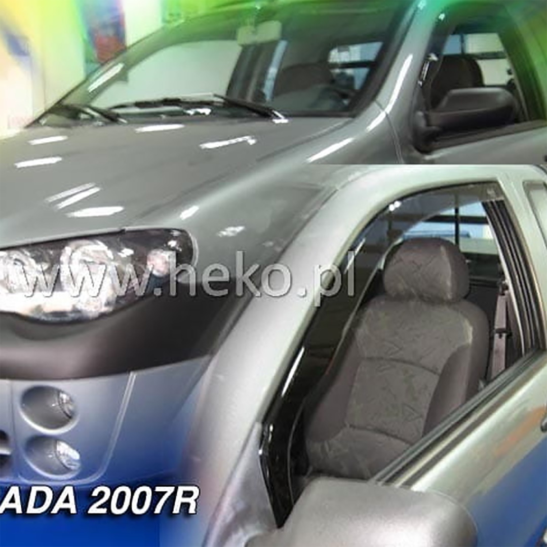 Βλησαρούλης Car Center - ΑΝΕΜΟΘΡΑΥΣΤΕΣ ΓΙΑ FIAT STRADA 2D 1998-2007 ΖΕΥΓΑΡΙ ΑΠΟ ΕΥΚΑΜΠΤΟ ΦΙΜΕ ΠΛΑΣΤΙΚΟ HEKO - 2 ΤΕΜ.