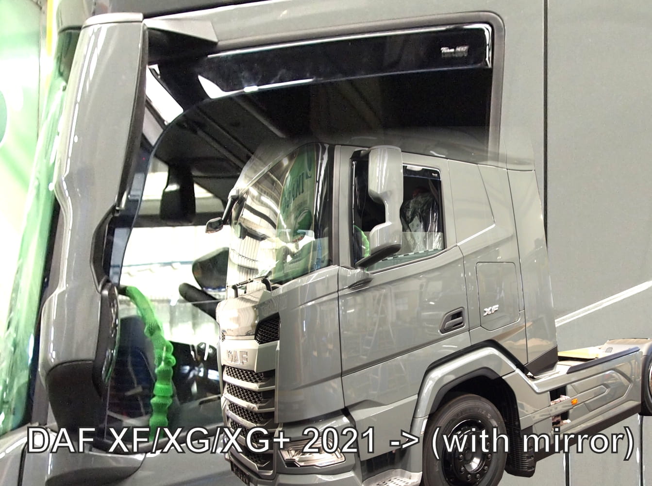 Βλησαρούλης Car Center - ΑΝΕΜΟΘΡΑΥΣΤΕΣ ΓΙΑ DAF XF/XG/XG 2021+ ΜΕ ΚΑΘΡΕΠΤΗ (GB) ΖΕΥΓΑΡΙ ΑΠΟ ΕΥΚΑΜΠΤΟ ΦΙΜΕ ΠΛΑΣΤΙΚΟ HEKO - 2 ΤΕΜ.