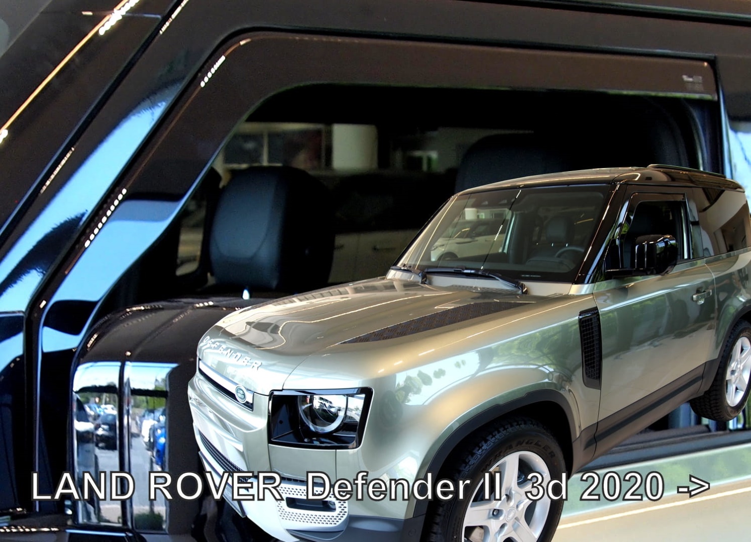 Βλησαρούλης Car Center - ΑΝΕΜΟΘΡΑΥΣΤΕΣ ΓΙΑ LAND ROVER DEFENDER 3D 2020+? ΖΕΥΓΑΡΙ ΑΠΟ ΕΥΚΑΜΠΤΟ ΦΙΜΕ ΠΛΑΣΤΙΚΟ HEKO - 2 ΤΕΜ.