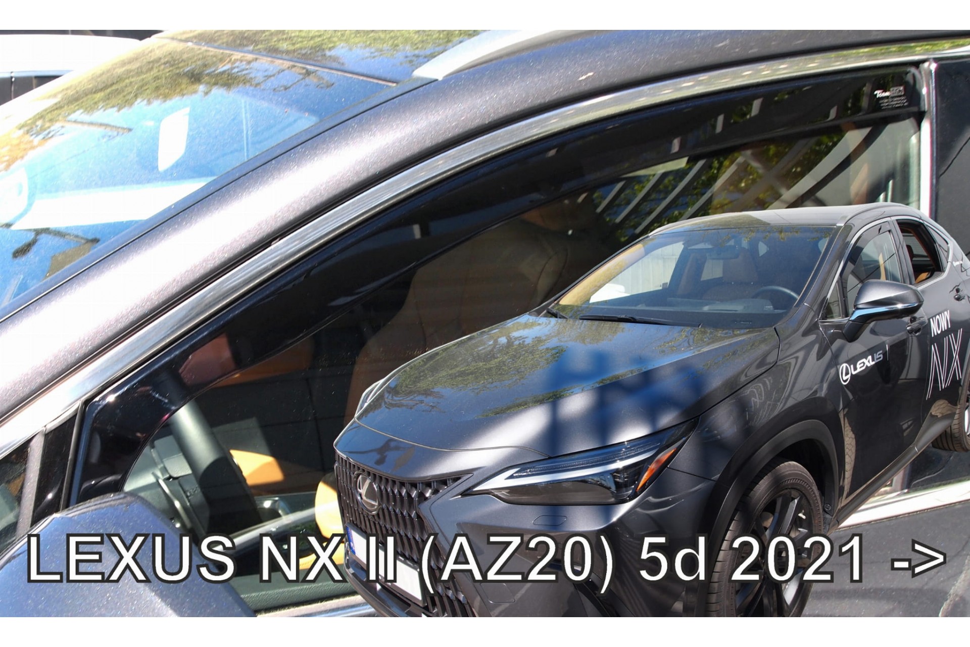 Βλησαρούλης Car Center - ΑΝΕΜΟΘΡΑΥΣΤΕΣ ΓΙΑ LEXUS NX (AZ20) 5D 2021+?  ΖΕΥΓΑΡΙ ΑΠΟ ΕΥΚΑΜΠΤΟ ΦΙΜΕ ΠΛΑΣΤΙΚΟ HEKO - 2 ΤΕΜ.