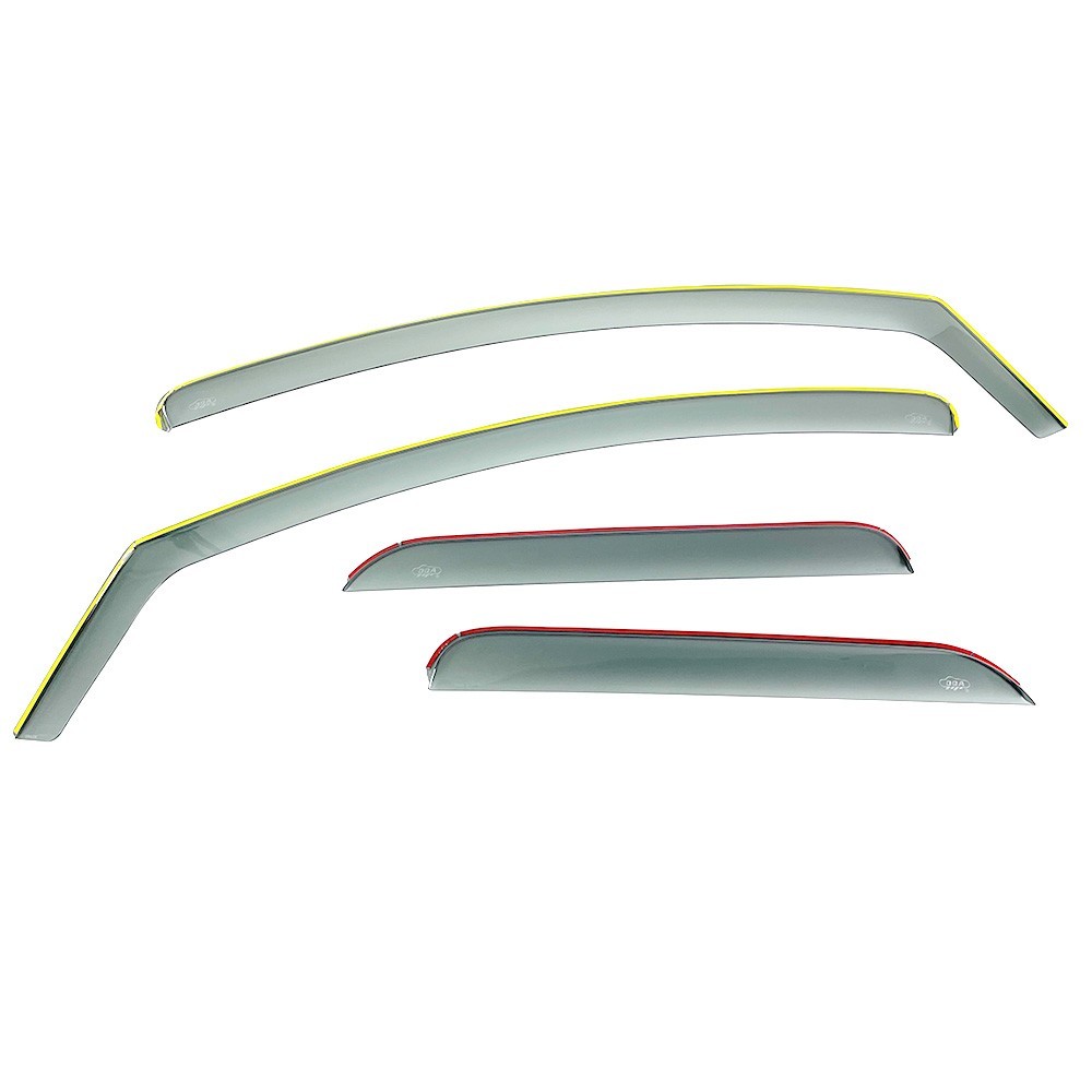 Βλησαρούλης Car Center - ΣΕΤ ΑΝΕΜΟΘΡΑΥΣΤΕΣ ΓΙΑ FORD FOCUS 4/5D 2011+ ΑΠΟ ΕΥΚΑΜΠΤΟ ΧΥΤΟ ΑΚΡΥΛΙΚΟ ΓΥΑΛΙ (CAST ACRYLIC GLASS) DGA - 4 ΤΕΜ.