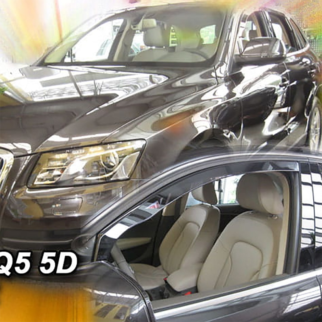 Βλησαρούλης Car Center - ΑΝΕΜΟΘΡΑΥΣΤΕΣ ΓΙΑ AUDI A1 3D 2010-2018 ΖΕΥΓΑΡΙ ΑΠΟ ΕΥΚΑΜΠΤΟ ΦΙΜΕ ΠΛΑΣΤΙΚΟ HEKO - 2 ΤΕΜ.