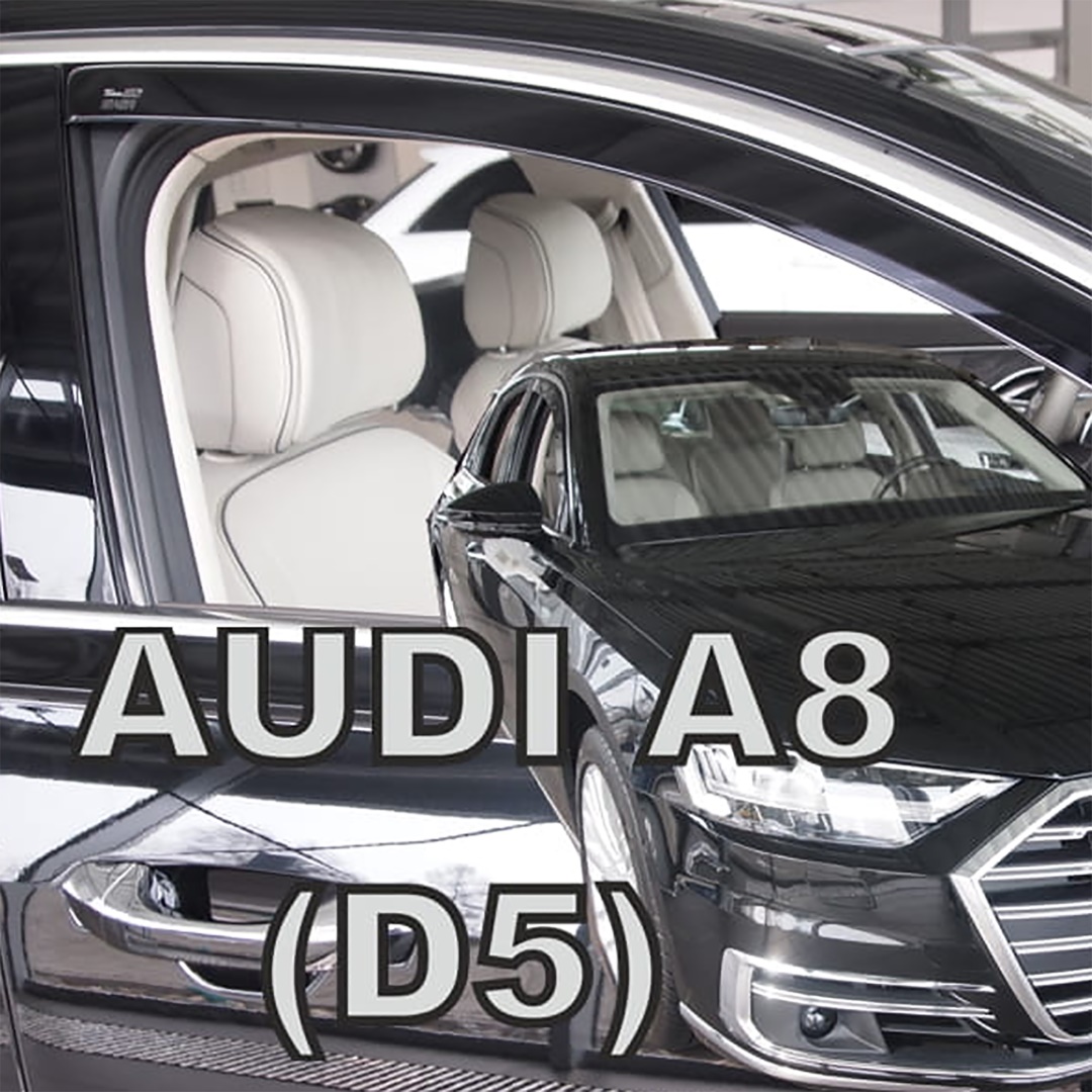 Βλησαρούλης Car Center - ΑΝΕΜΟΘΡΑΥΣΤΕΣ ΓΙΑ AUDI A8 D5 4D 2017-2021 ΖΕΥΓΑΡΙ ΑΠΟ ΕΥΚΑΜΠΤΟ ΦΙΜΕ ΠΛΑΣΤΙΚΟ HEKO - 2 ΤΕΜ.