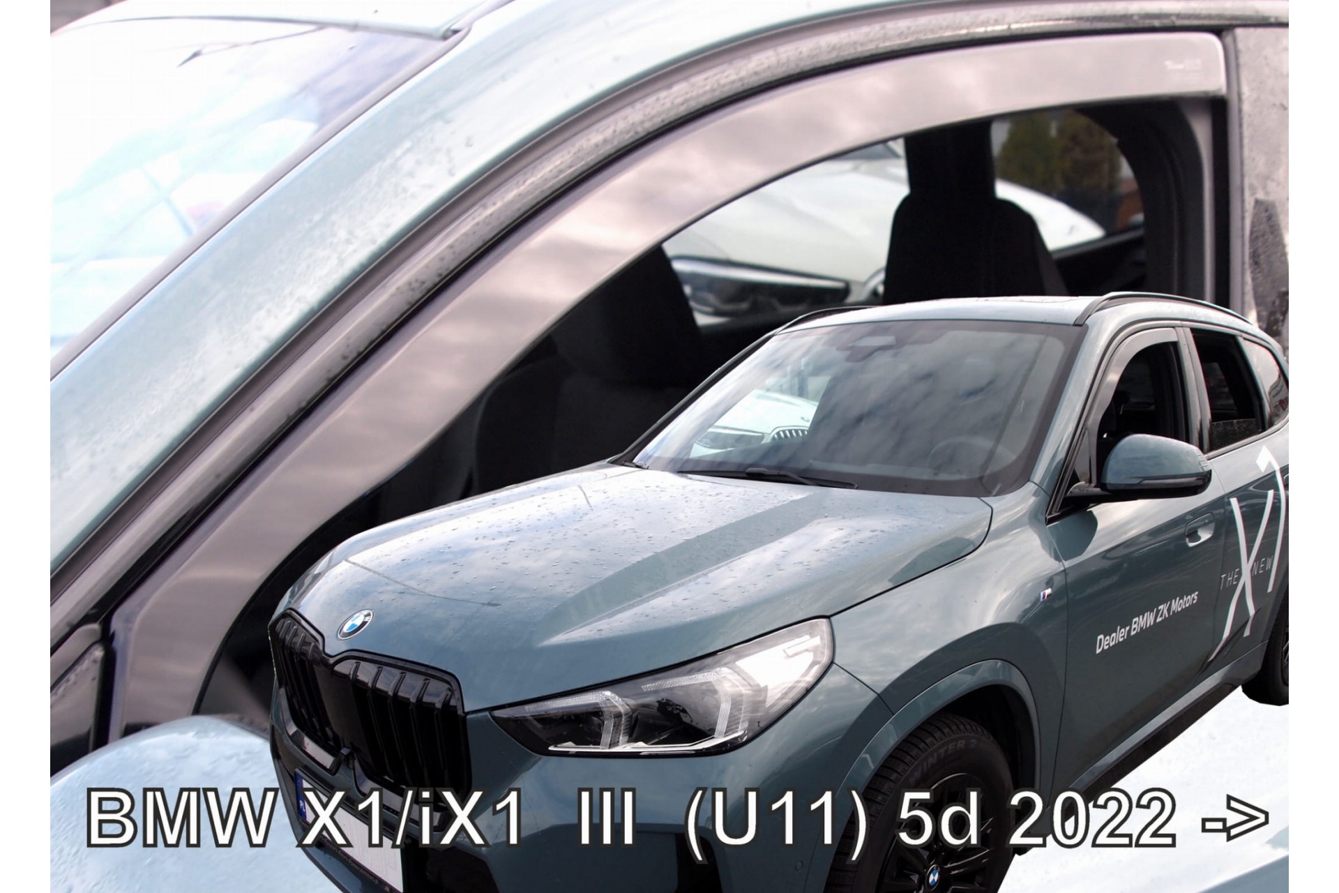 Βλησαρούλης Car Center - ΑΝΕΜΟΘΡΑΥΣΤΕΣ ΓΙΑ BMW X1 (U11) /iX1 5D 2022-2023  ΖΕΥΓΑΡΙ ΑΠΟ ΕΥΚΑΜΠΤΟ ΦΙΜΕ ΠΛΑΣΤΙΚΟ HEKO - 2 ΤΕΜ.