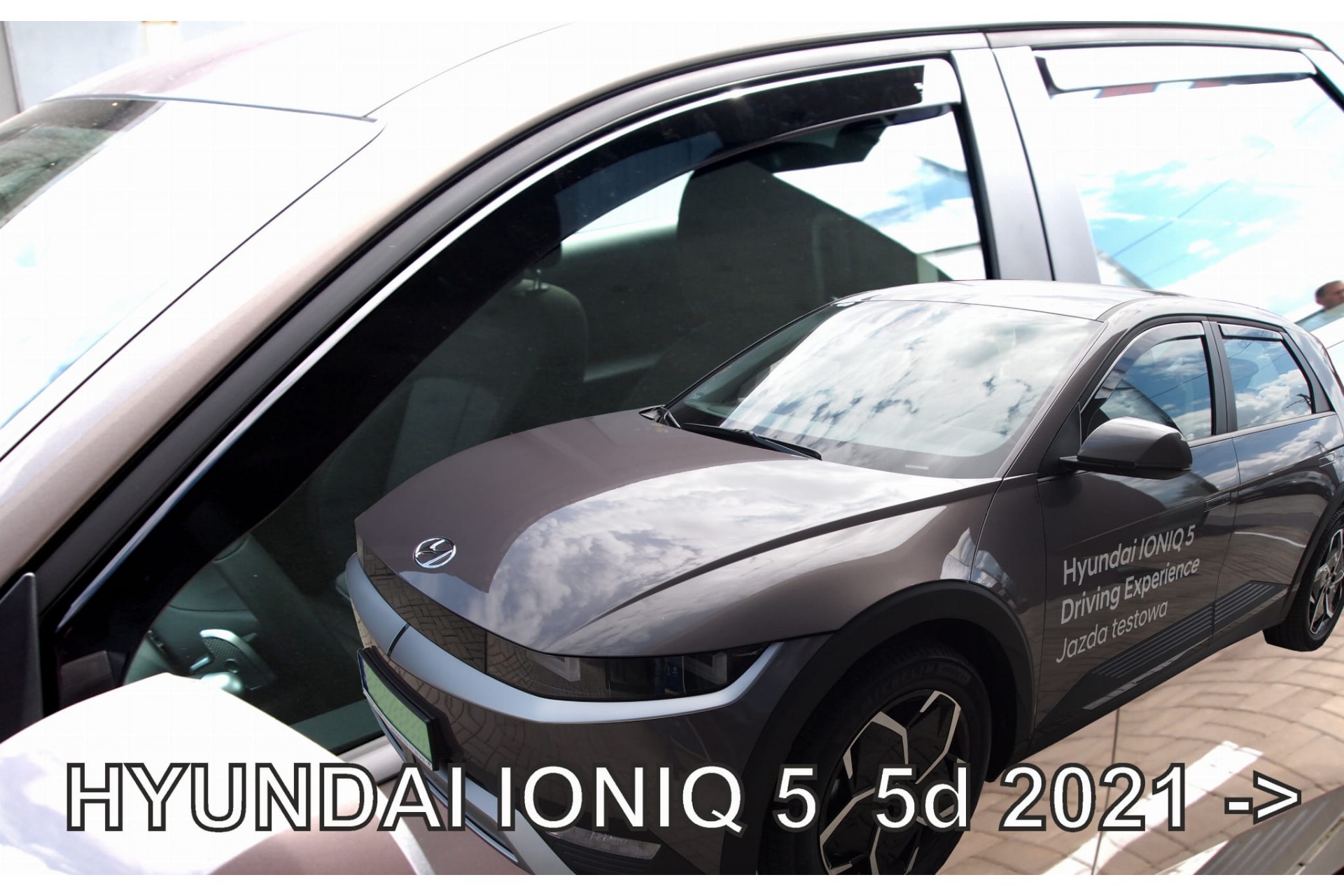 Βλησαρούλης Car Center - ΑΝΕΜΟΘΡΑΥΣΤΕΣ ΓΙΑ HYUNDAI IONIQ 5D 2021+  ΣΕΤ ΑΥΤΟΚΙΝΗΤΟΥ ΑΠΟ ΕΥΚΑΜΠΤΟ ΦΙΜΕ ΠΛΑΣΤΙΚΟ HEKO - 4 ΤΕΜ.