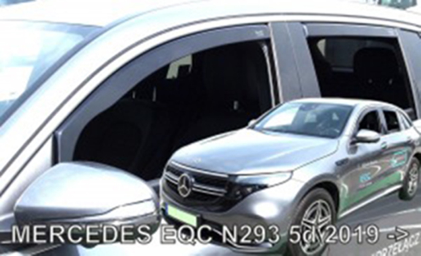 Βλησαρούλης Car Center - ΑΝΕΜΟΘΡΑΥΣΤΕΣ ΓΙΑ MERCEDES EQC N293 5D 2019+  ΣΕΤ ΑΥΤΟΚΙΝΗΤΟΥ ΑΠΟ ΕΥΚΑΜΠΤΟ ΦΙΜΕ ΠΛΑΣΤΙΚΟ HEKO - 4 ΤΕΜ.